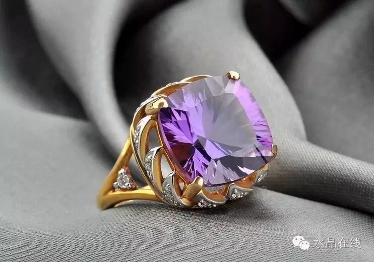 紫色宝石值钱吗(紫水晶戒指一般多少钱)